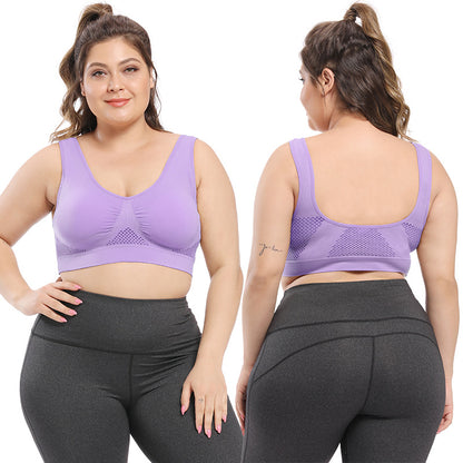 Push Up Mesh Breathable Bra