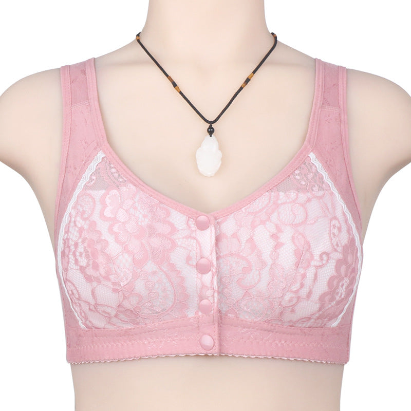 Ladies Lace Wide Strap Tank Bra