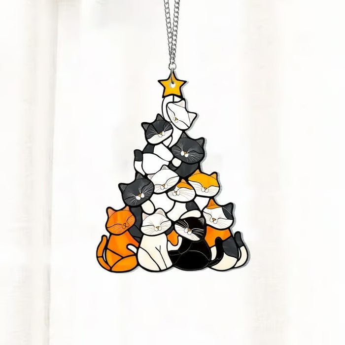 Grishay™ Meowy Catmas Suncatcher