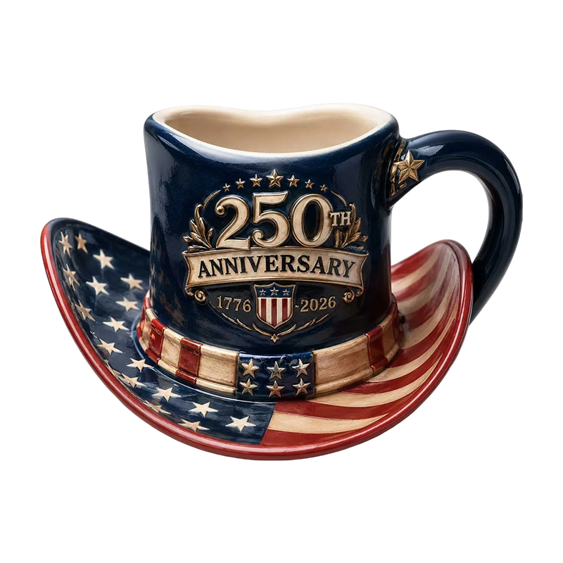 Graddi Patriotic Cowboy Mug