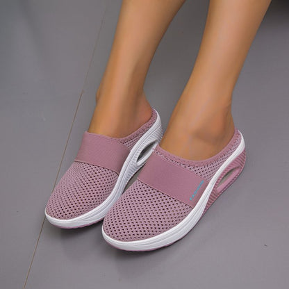 【35-43】2024 Zapatos de malla con colchón de aire, zapatos de malla hueca - España